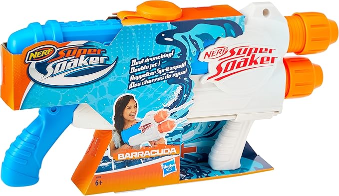 hasbro 孩之宝 super soaker e2770eu5 barracuda 水枪